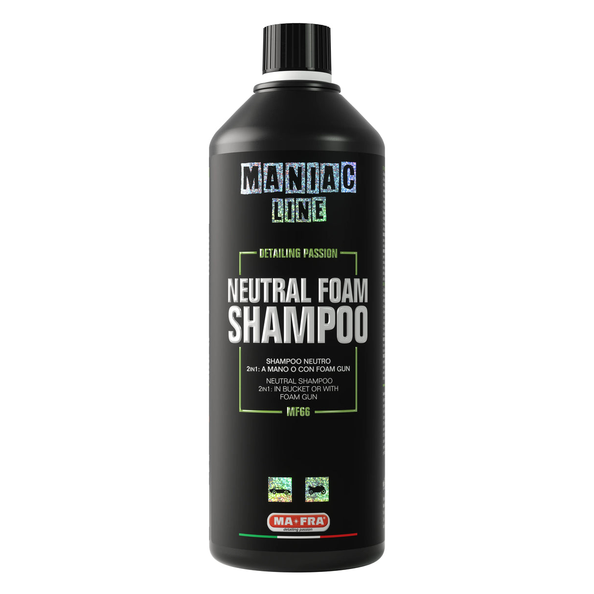 Maniac, Neutral Foam Shampoo 1L